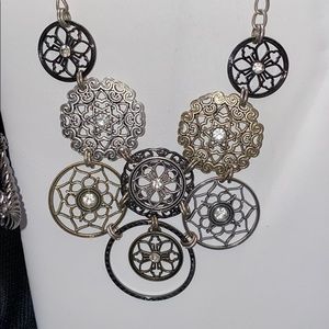Premier Designs Necklace + 2 Sets Bangles